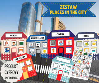 Zestaw PLACES IN THE CITY w pliku PDF