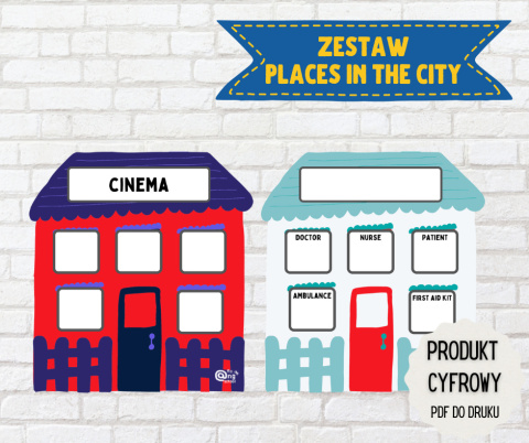 Zestaw PLACES IN THE CITY w pliku PDF