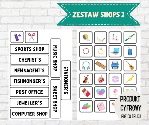 Zestaw SHOPS Część 2 w pliku PDF