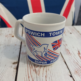 KUBEK Ipswich Town Football Club Vintage - flaga UK + Anglii