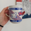 KUBEK Ipswich Town Football Club Vintage - flaga UK + Anglii