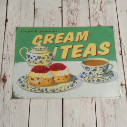 Podkładka/Plakat English Summer Cream Teas - brytyjska herbatka