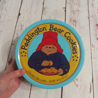 Stara Puszka kolekcjonerska Paddington Bear Cookies 20x8 cm