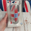 Szklanka z herbem narodowym drużyny piłkarskiej Anglii - ENGLAND NATIONAL FOOTBALL TEAM nowa