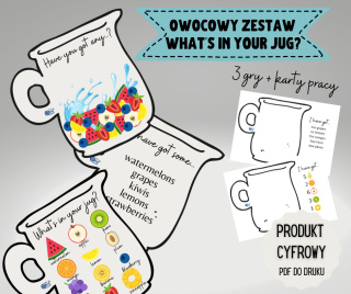 WHAT'S IN YOUR JUG? - OWOCOWY ZESTAW w pliku pdf