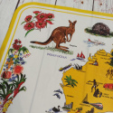 Australia Mata/Plansza plastikowa z mapą i symbolami