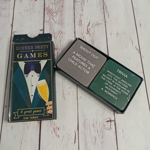 Dinner Party Games to 6 gier w 1 Dinner Party Games to 6 gier w 1