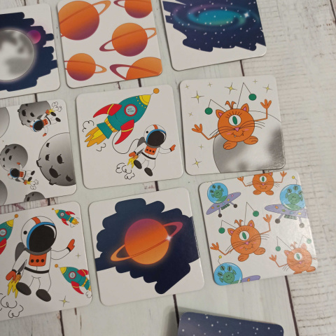 Memo Game Space 24 elementy Memo Game Space 24 elementy