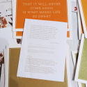 EMILY DICKINSON - zestaw 12 pocztówek z cytatami + ozdobne koperty