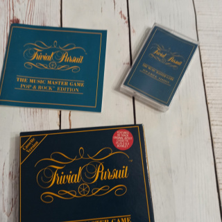 Gra Trivial Pursuit - the music master game z kasetą, stare wydanie