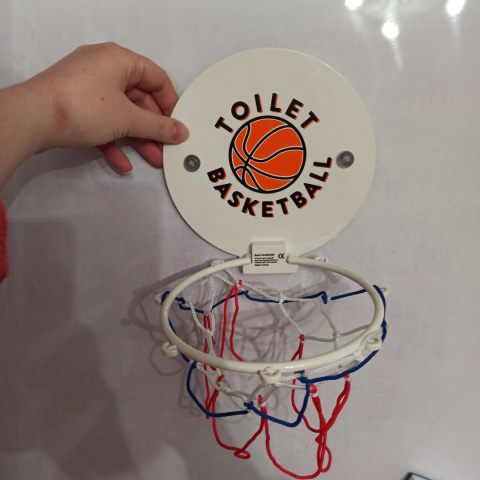 Toilet Basketball - idealna do tablicy suchościeralnej - BRAK PIŁECZEK