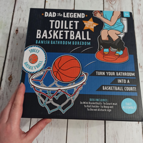 Toilet Basketball - idealna do tablicy suchościeralnej - BRAK PIŁECZEK