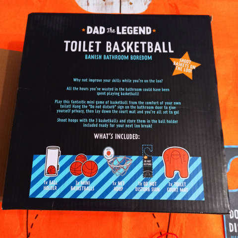 Toilet Basketball - idealna do tablicy suchościeralnej - BRAK PIŁECZEK