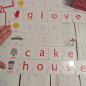 Read, Writing and Spelling Pack - PlaySmart - alfabet, wyrazy oraz układanki wyrazowe + marker suchościeralny