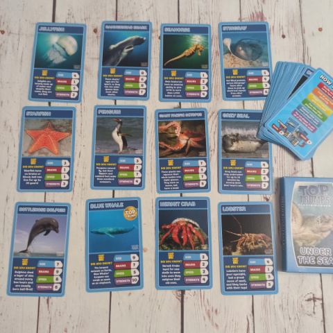 TOP TRUMPS - Under the Sea Zwierzęta Morskie