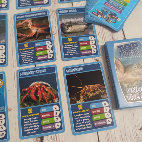 TOP TRUMPS - Under the Sea Zwierzęta Morskie