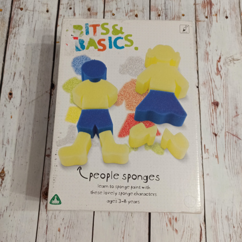 BITS & BASICS - people sponges - ludzikowe gąbki