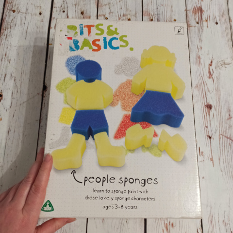 BITS & BASICS - people sponges - ludzikowe gąbki