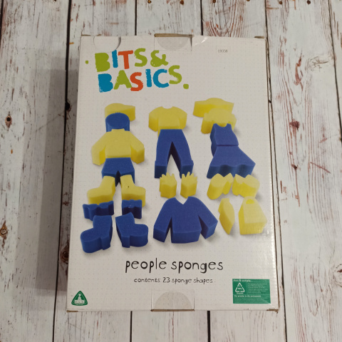 BITS & BASICS - people sponges - ludzikowe gąbki