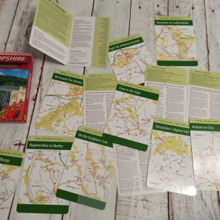 30 walks in SHROPSHIRE w Wielkiej Brytanii - mapy i opisy - giving directions