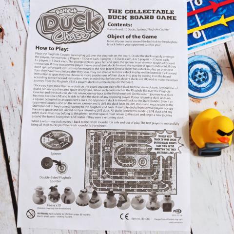 Duck Chase Board Game - wyścig z kaczkami