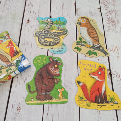 Duże Puzzle The Gruffalo - 4 in 1