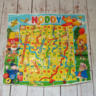 NODDY Gaint Snakes and Ladders - plansza 90x90 cm, bez pudełka