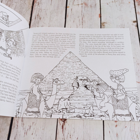 15 WONDERS OF THE WORLD - Colouring And Activity Book NOWA