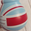 Ceramiczna skarbonka SAVE z flagą Wielkiej Brytanii