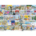 Puzzle Bright Lights & Big Cities Val Goldfinch - 1000 elementów NOWE