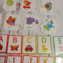 Zestaw 2w1 SNAP (animals, toys) + Alfabet (litery, obrazek, kolory)