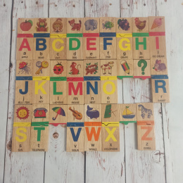 Alphabet Puzzles - drewniane