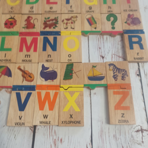 Alphabet Puzzles - drewniane