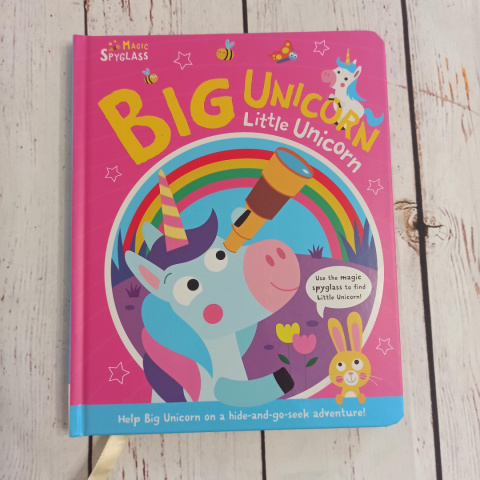 Książka Big Unicorn Little Unicorn (Board book) - Katie Button NOWA