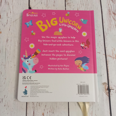 Książka Big Unicorn Little Unicorn (Board book) - Katie Button NOWA