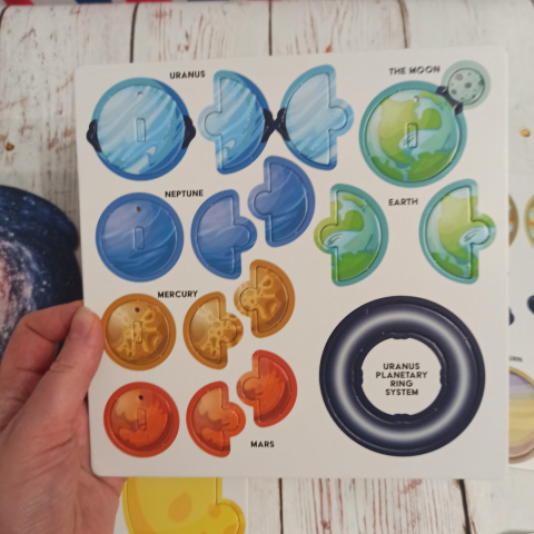 MAKE YOUR OWN SOLAR SYSTEM - w środku nowy