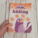 Adding - Activity Book with Stickers - DODAWANIE - nie używana