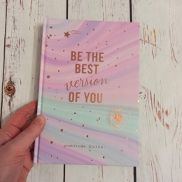 BE THE BEST VERSION OF YOU - gratitude journal - NOWY