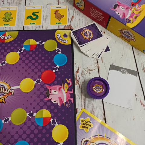 CRANIUM JUNIOR - act, draw and sculpt game