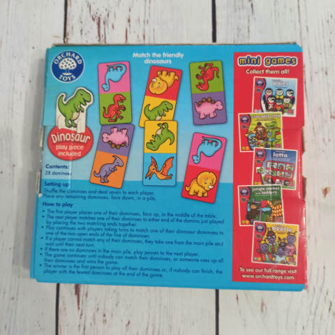 Dinosaur dominoes - ORCHARD TOYS