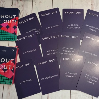 Gra Shout it Out - speaking, kategorie, kto pierwszy ten lepszy