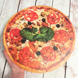 Plastikowa mata Pizza XL 38 cm BAZYLIA - na zajęcia o pizzy, jedzeniu