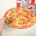 Plastikowa mata Pizza XL 38 cm PAPRYKA - na zajęcia o pizzy, jedzeniu