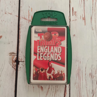 TOP TRUMPS ENGLAND LEGENDS - 36 KART