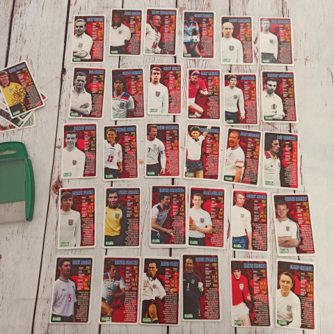 TOP TRUMPS ENGLAND LEGENDS - 36 KART