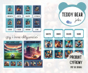 Teddy Bear Jobs - zestaw do druku + karty pracy PDF