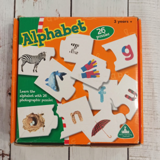 ALPHABET - puzzle, układanki