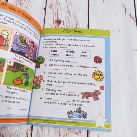 ENGLISH - ages 6-7 Key Stage - ACTIVITY BOOK nowa