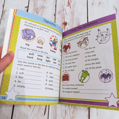 ENGLISH - ages 6-7 Key Stage - ACTIVITY BOOK nowa