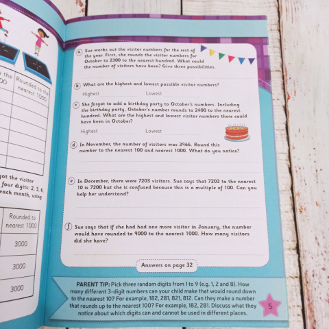 MATHS - Leap Ahead Workbook - w środku NOWA